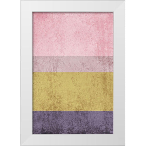 Modern minimalist III White Modern Wood Framed Art Print by Orlov, Irena