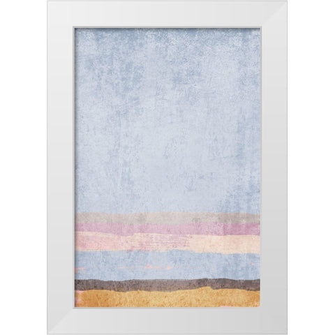 Modern minimalist IV White Modern Wood Framed Art Print by Orlov, Irena
