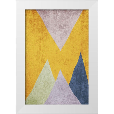 Modern minimalist XVIII White Modern Wood Framed Art Print by Orlov, Irena