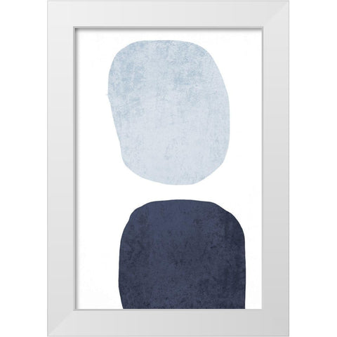 Minimalist Geometric VI White Modern Wood Framed Art Print by Orlov, Irena