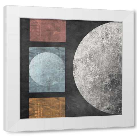 Geometry Mystery Moon II White Modern Wood Framed Art Print by Orlov, Irena