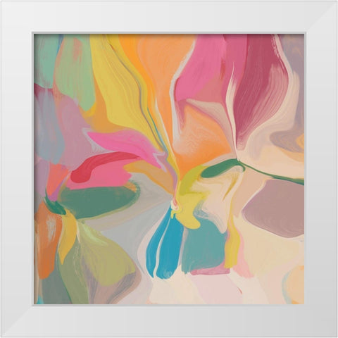 Inner Thrill II White Modern Wood Framed Art Print by Orlov, Irena