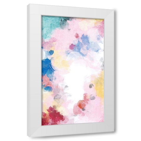 Abstraction I White Modern Wood Framed Art Print by Orlov, Irena