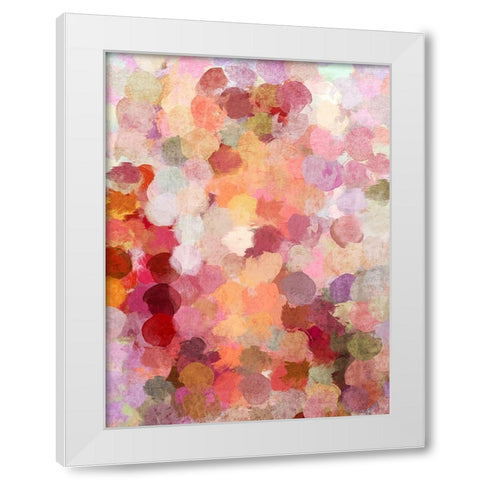 Bohemian Color Expression VIII White Modern Wood Framed Art Print by Orlov, Irena