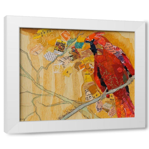 Dreaming White Modern Wood Framed Art Print by St Hilaire, Elizabeth