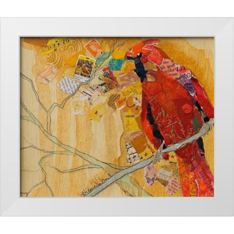 Dreaming White Modern Wood Framed Art Print by St Hilaire, Elizabeth