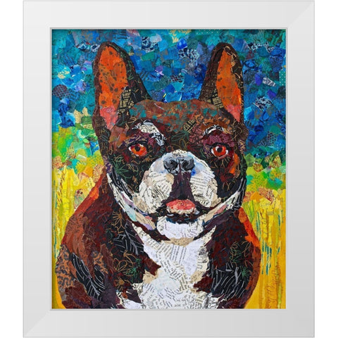 Drei White Modern Wood Framed Art Print by St Hilaire, Elizabeth