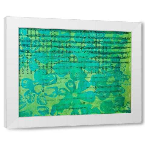 Paper II White Modern Wood Framed Art Print by St Hilaire, Elizabeth