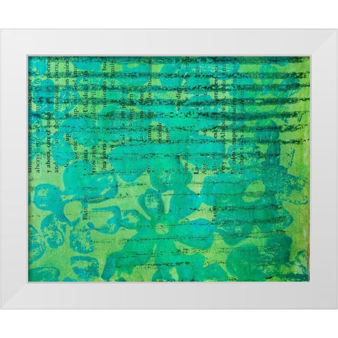 Paper II White Modern Wood Framed Art Print by St Hilaire, Elizabeth