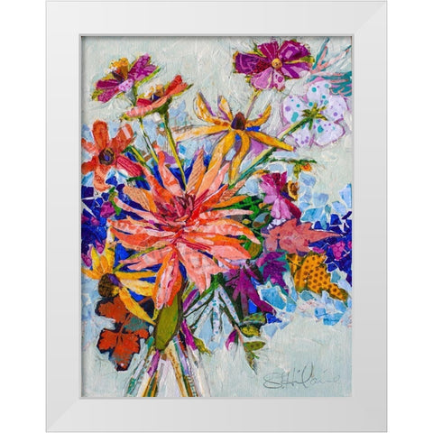 Roman Holiday White Modern Wood Framed Art Print by St Hilaire, Elizabeth