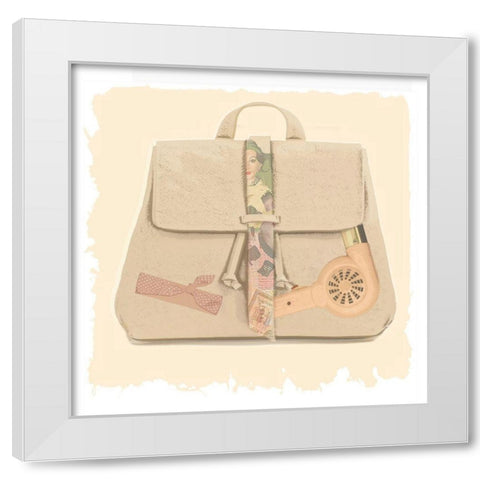 Bagful IV White Modern Wood Framed Art Print by Smith, Karen