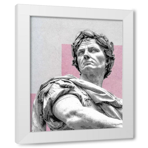 Ancient Pastels White Modern Wood Framed Art Print by Smith, Karen