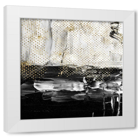 Sprinkles II White Modern Wood Framed Art Print by Smith, Karen