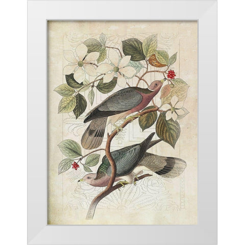 Classic Avion VI White Modern Wood Framed Art Print by Hunziker, Steve