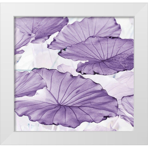 Botanicals White Modern Wood Framed Art Print by Surma, Agata