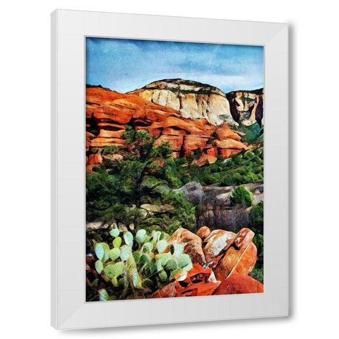 Arizona Isnt She Grand Canyon I White Modern Wood Framed Art Print by Aldridge, Ashley