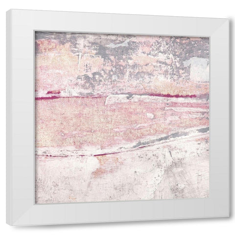 Amaze 43 White Modern Wood Framed Art Print by Aryai, Sia
