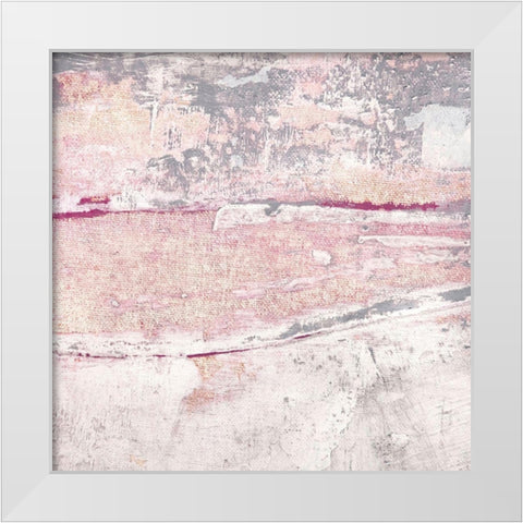 Amaze 43 White Modern Wood Framed Art Print by Aryai, Sia