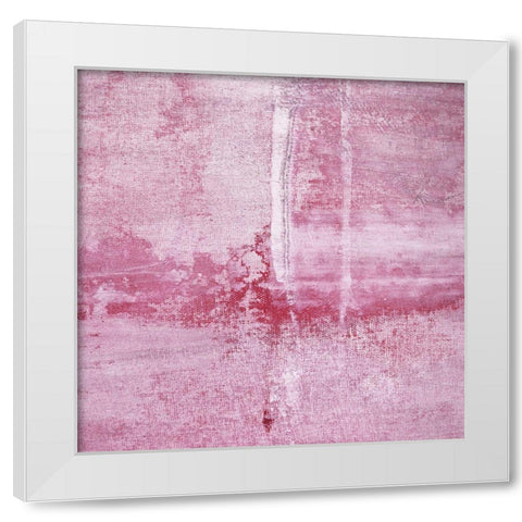 Amaze 44 White Modern Wood Framed Art Print by Aryai, Sia