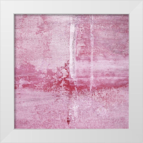 Amaze 44 White Modern Wood Framed Art Print by Aryai, Sia