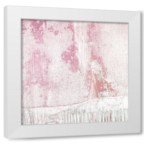 Amaze 45 White Modern Wood Framed Art Print by Aryai, Sia