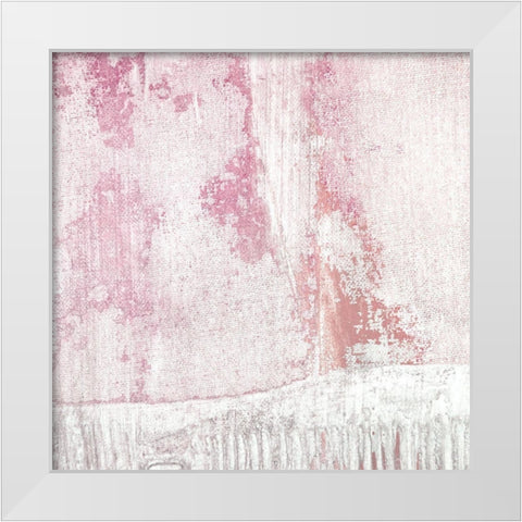 Amaze 45 White Modern Wood Framed Art Print by Aryai, Sia