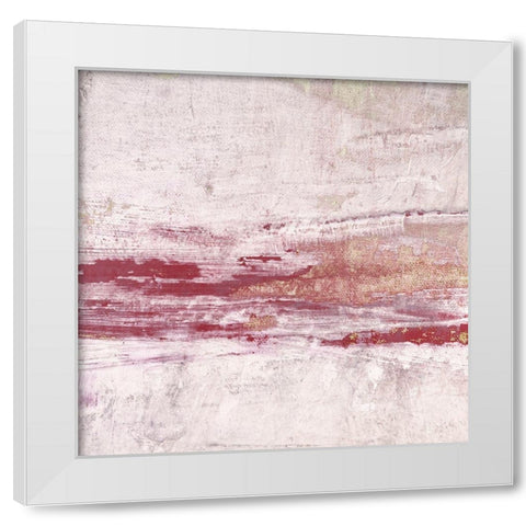 Amaze 46 White Modern Wood Framed Art Print by Aryai, Sia