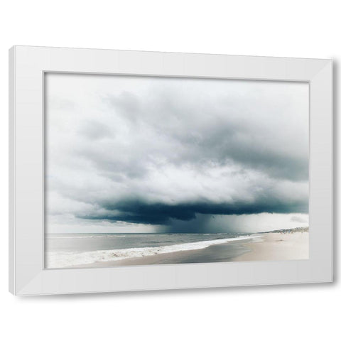 Bleached Storm II White Modern Wood Framed Art Print by Curinga, Kim