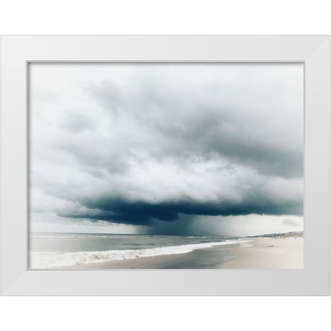 Bleached Storm II White Modern Wood Framed Art Print by Curinga, Kim