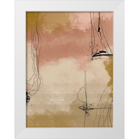 Cloud Gazing I White Modern Wood Framed Art Print by Holman, Nicholas