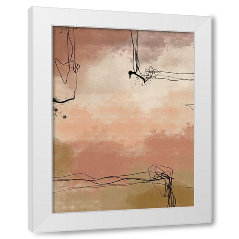 Cloud Gazing II White Modern Wood Framed Art Print by Holman, Nicholas