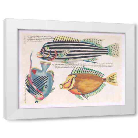 Repeating Image II White Modern Wood Framed Art Print by Hunziker, Steve