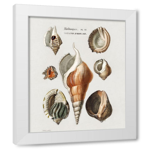 Repeating Image III White Modern Wood Framed Art Print by Hunziker, Steve