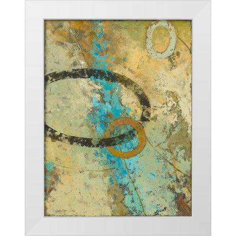 Liberation of Light White Modern Wood Framed Art Print by Joy, Julie