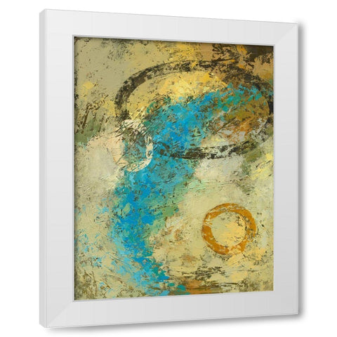 Liberation of Color White Modern Wood Framed Art Print by Joy, Julie
