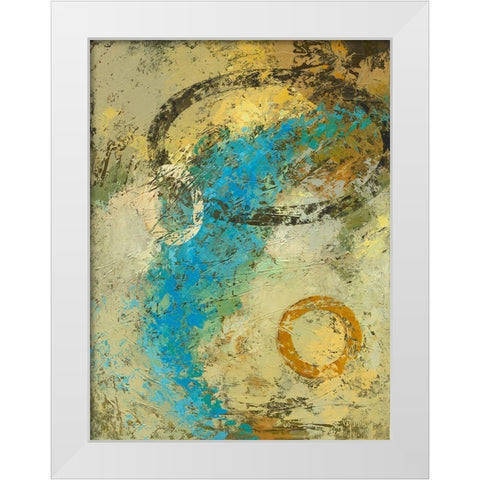 Liberation of Color White Modern Wood Framed Art Print by Joy, Julie