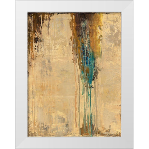 Journey Home White Modern Wood Framed Art Print by Joy, Julie