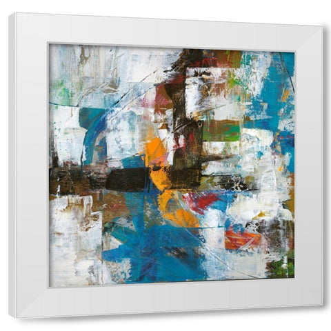 Love Prevails White Modern Wood Framed Art Print by Joy, Julie