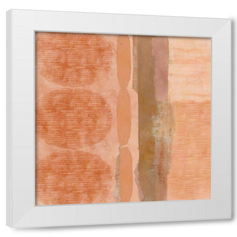 Okavango Sunset I White Modern Wood Framed Art Print by Kouta, Flora