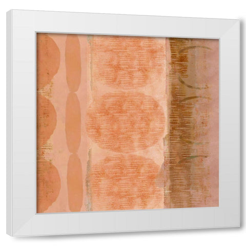 Okavango Sunset II White Modern Wood Framed Art Print by Kouta, Flora