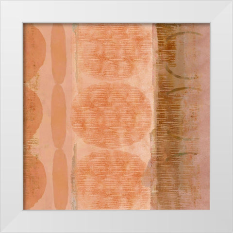 Okavango Sunset II White Modern Wood Framed Art Print by Kouta, Flora