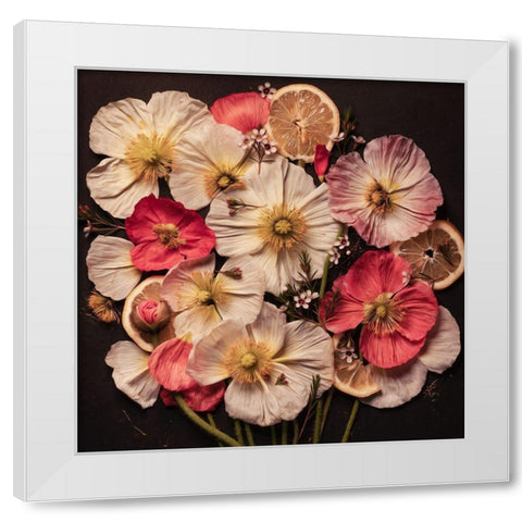 Sweet and Sour White Modern Wood Framed Art Print by Maclean, Leah