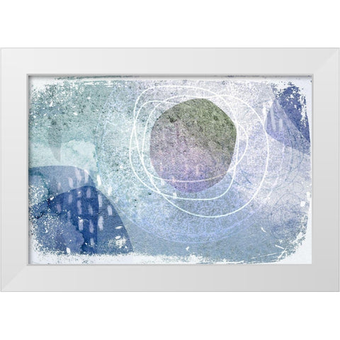 Tall Tale White Modern Wood Framed Art Print by Naskrent, Delores