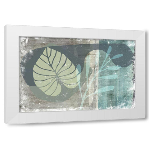 Seasonal Crop  White Modern Wood Framed Art Print by Naskrent, Delores