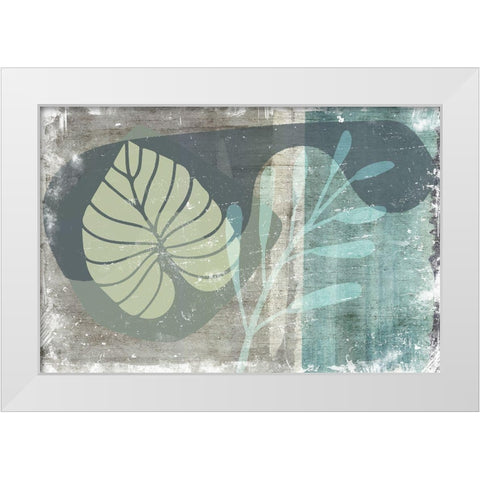 Seasonal Crop  White Modern Wood Framed Art Print by Naskrent, Delores