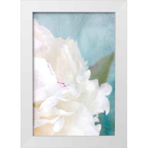 Peony Sky II White Modern Wood Framed Art Print by Stalus, Judy