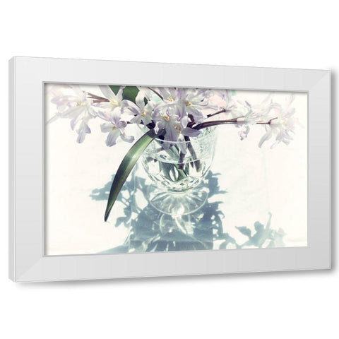 Shadow White Modern Wood Framed Art Print by Stalus, Judy