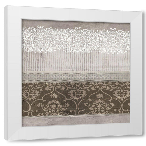 Ornate Blend II White Modern Wood Framed Art Print by Smith, Karen