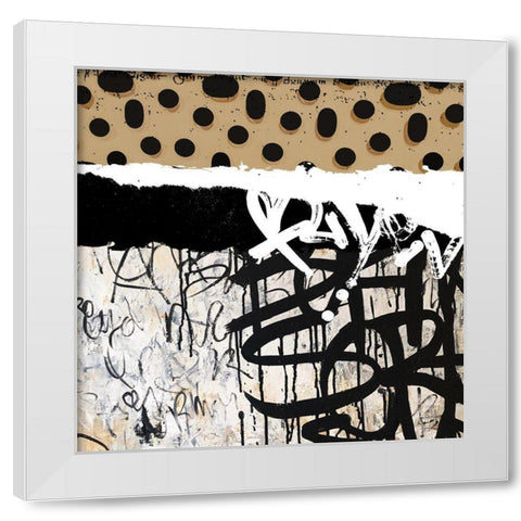 Converse II White Modern Wood Framed Art Print by Smith, Karen