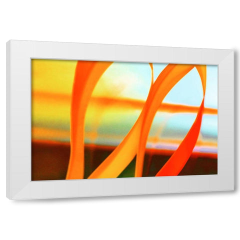 Sun Sky III White Modern Wood Framed Art Print by Surma And Guillen